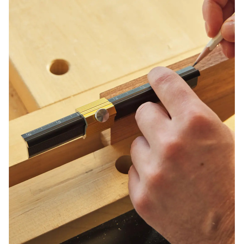 Veritas small edge rule end stop